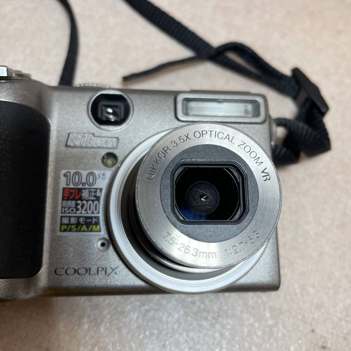 W5-1）ジャンク ニコン Nikon COOLPIX P5000 デジタルカメラ （80）_画像2