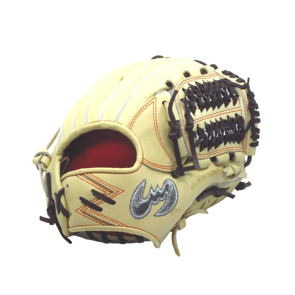 【スーパーセール】 ジームス 硬式 限定 2023年 キャメル 大型 526DB 内野手用グラブ 内野手用