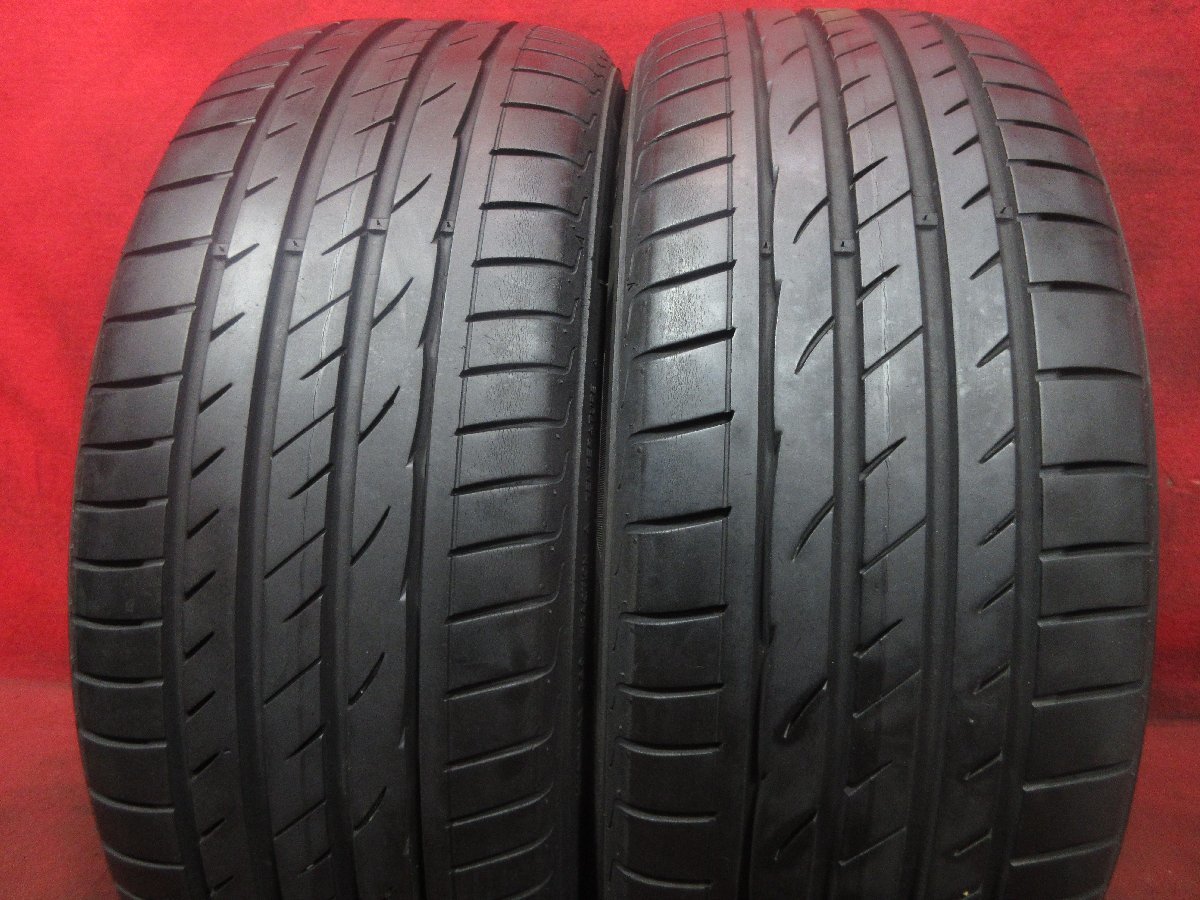 タイヤ 2本 185/55R15 LAUFENN S FIT EQ バリ山 溝アリ 送料無料★13895T_画像1