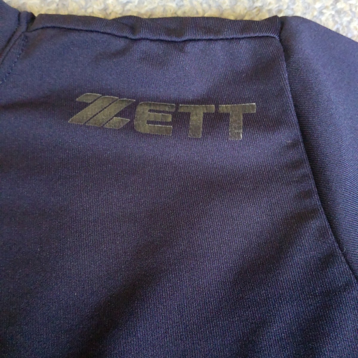 zett アンダーシャツ 半袖 130 野球 インナーシャツ