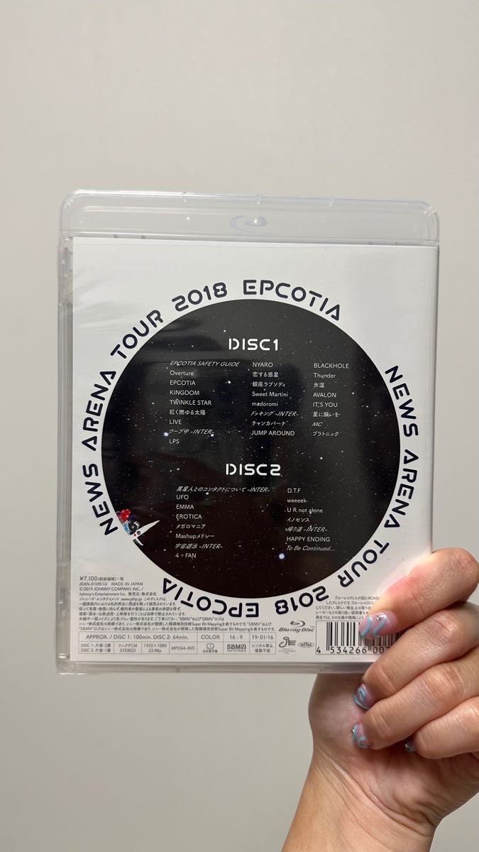 NEWSライブツアー2018年 「EPCOTIA」 Blu-ray