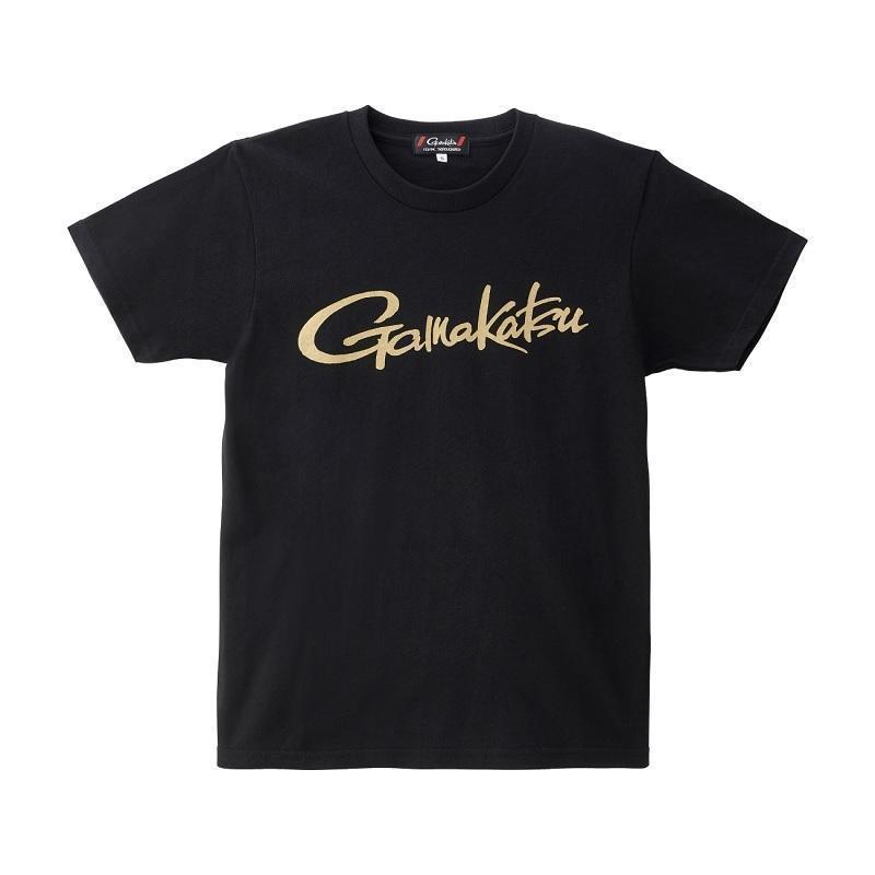  Gamakatsu GM3711 футболка ( кисть регистрация body Logo ) LL черный 