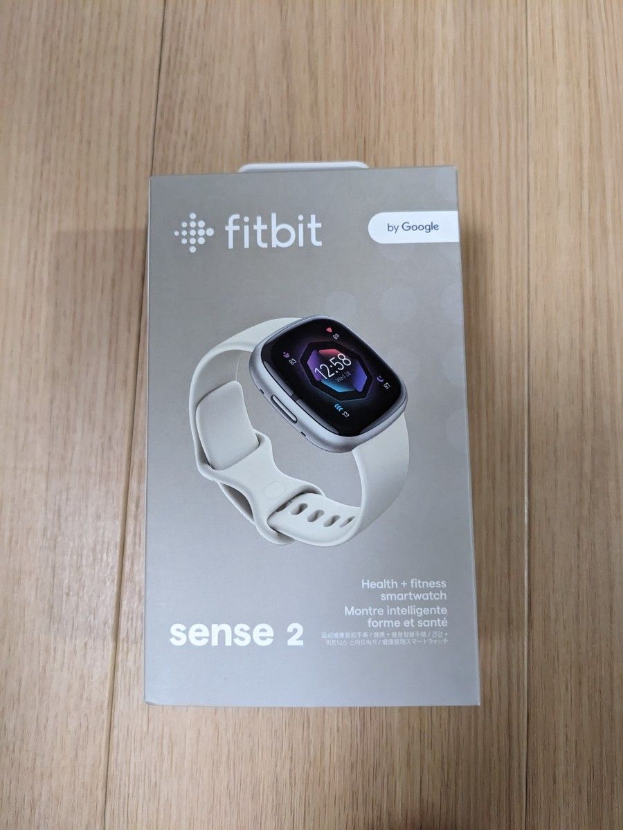 【新品 未開封】 Fitbit Sense 2 ルナホワイト