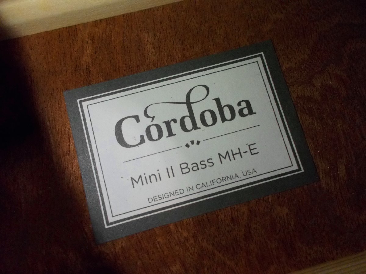 Cordoba MINI II Bass MH-E コルドバ ミニ2ベース ミニアコースティック・ベース_画像9