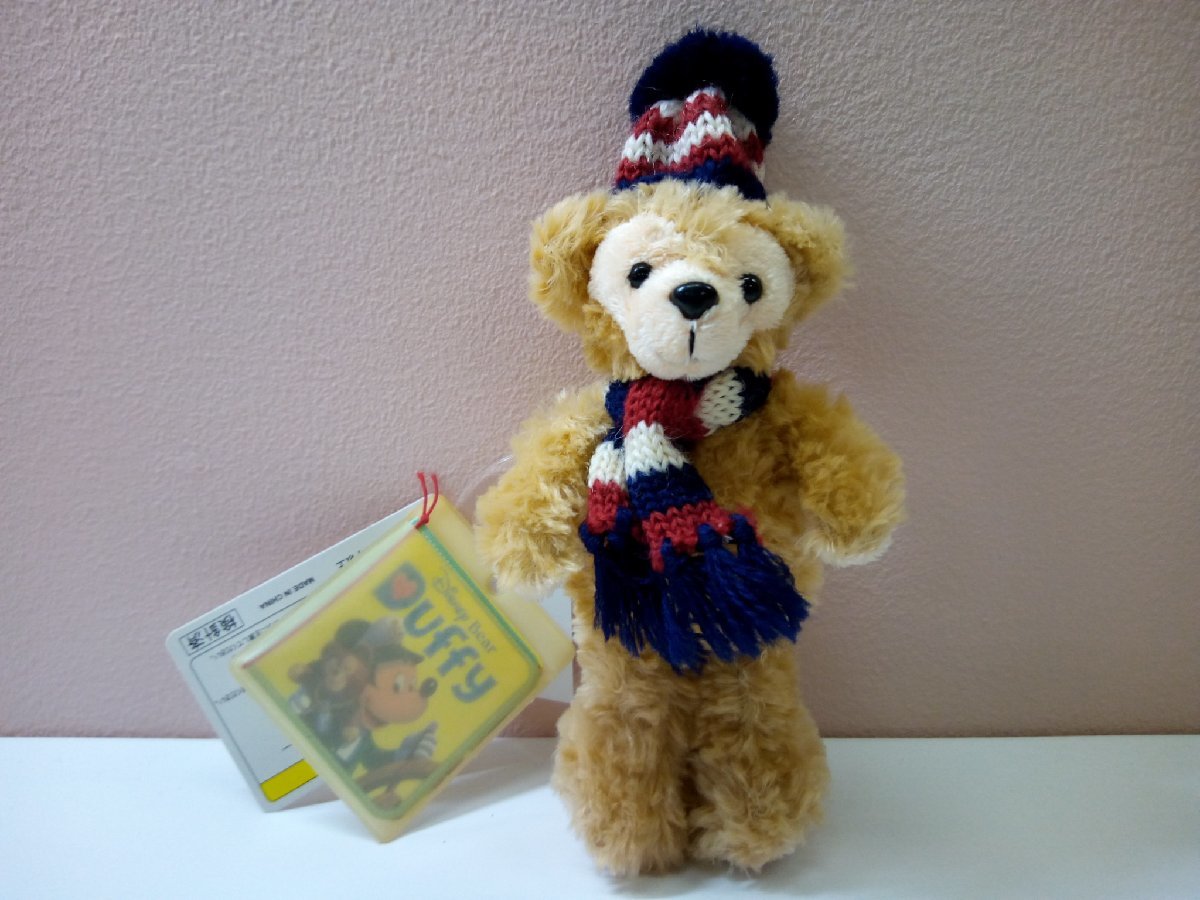 ディズニー TDS ダッフィー ぬいぐるみバッジ 初期 トリコロール 2005