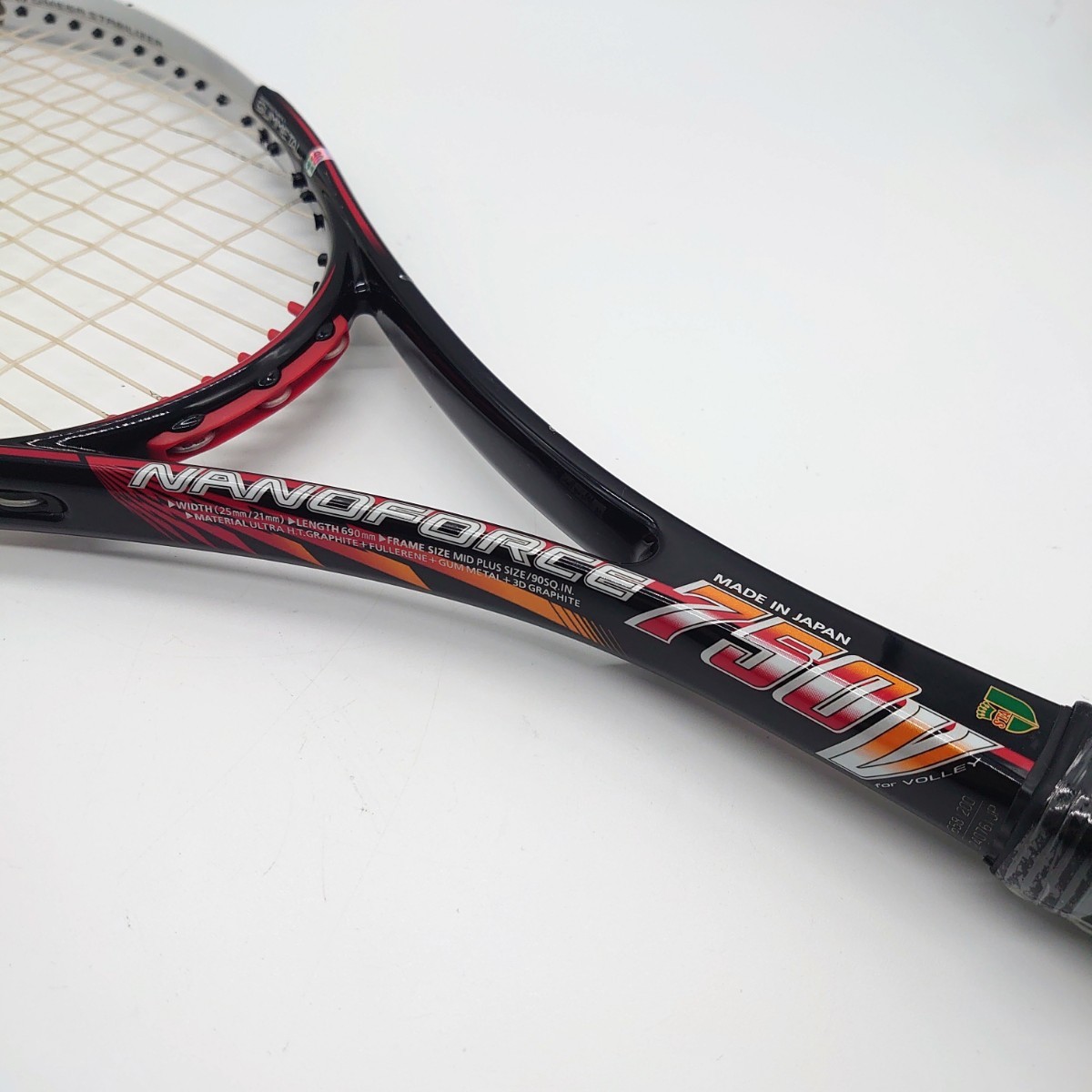 YONEX ナノフォース 750V - ラケット(軟式用)