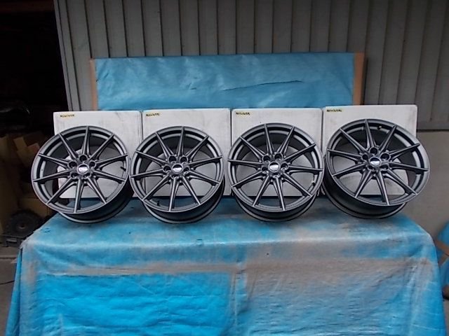 美品 BRZ ZD8 18×7.5J 5穴 アルミホイール 4本SET №ZNJ30709_画像1