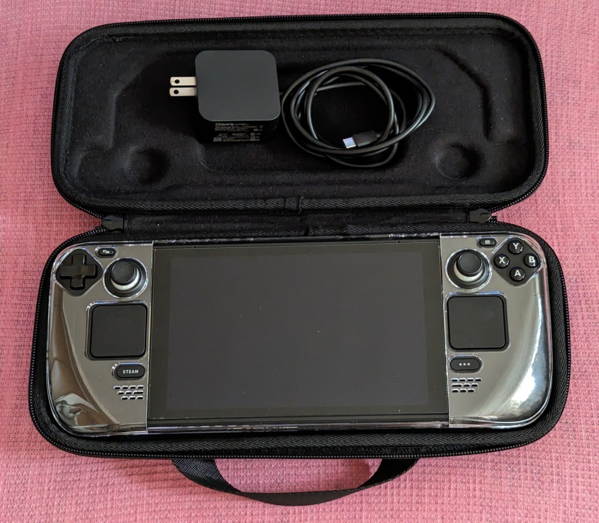 Steamdeck 64gb 512gSSD 換装済み 本体カバー付き 美品