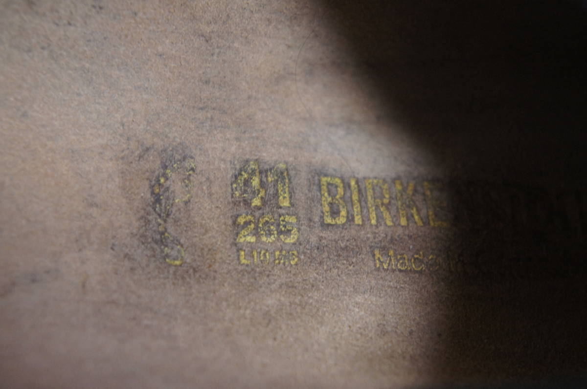  送520円 生産終了モデル ５０周年 限定 ビルケンシュトック チューリッヒ ビルコフロー ブラック ビームスの画像4