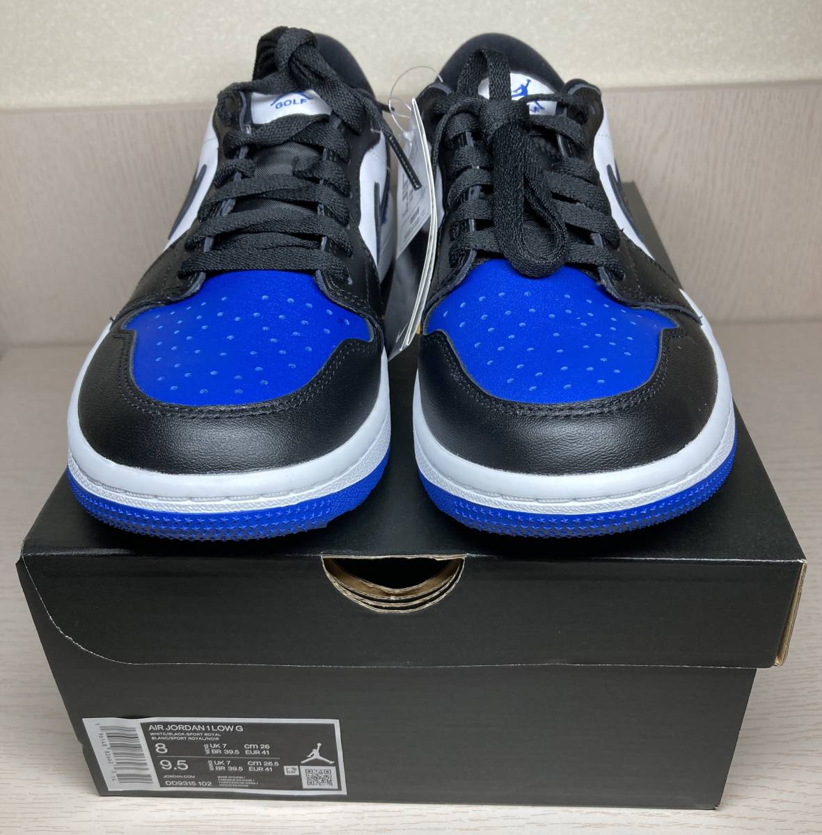 .0 NIKE AIR JORDAN 1 GOLF ROYAL TOE DD ナイキ エア