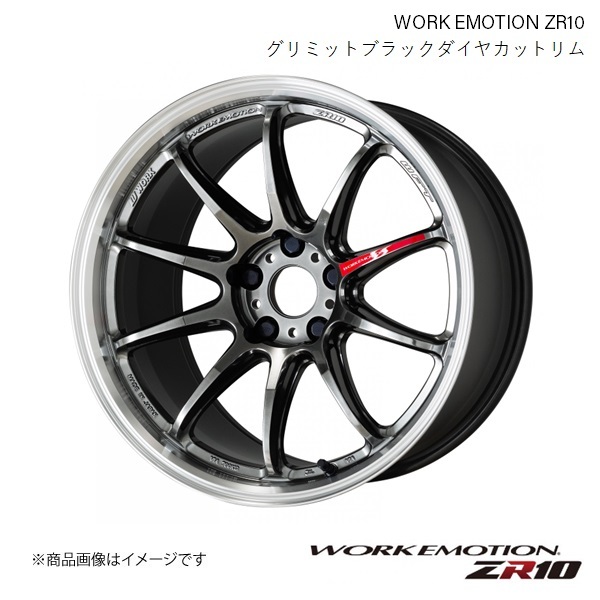 WORK EMOTION ZR10 トヨタ プリウス DAA-ZVW30 1...+