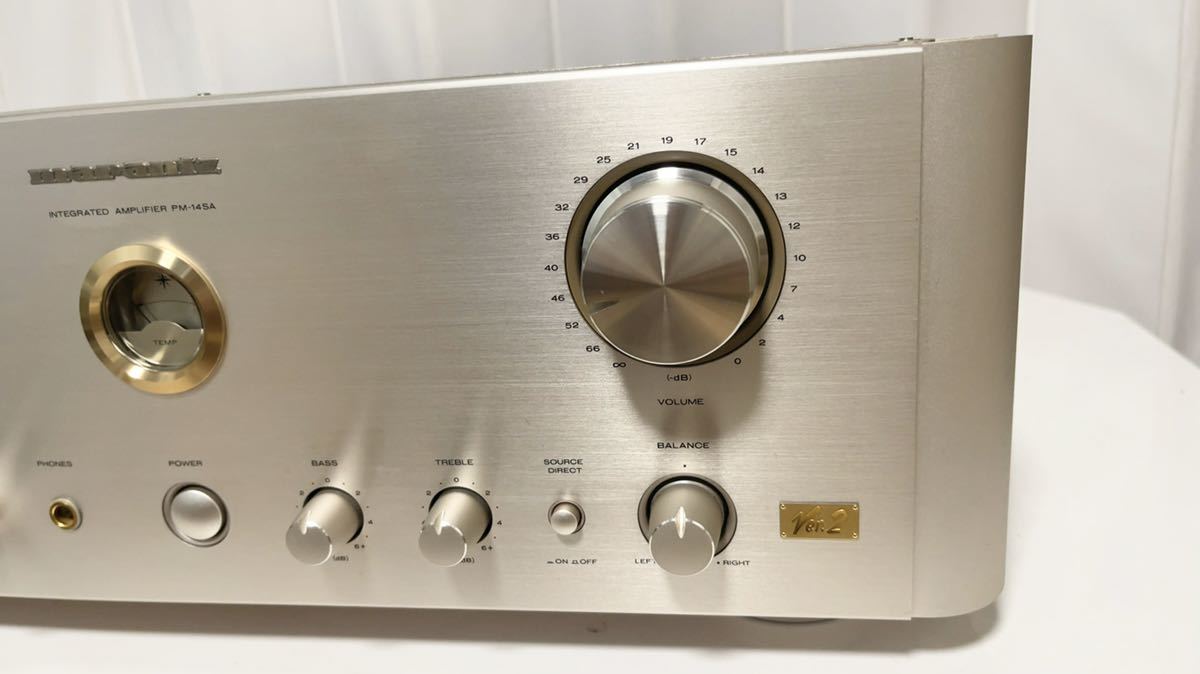 マランツ　Marantz PM-14SA ver.2 プリメインアンプ　動作品_画像4