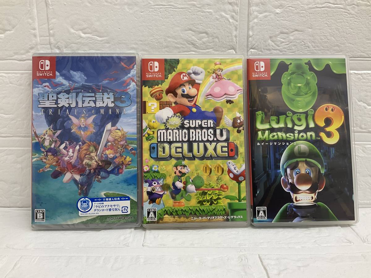 2521 0705】☆ソフトまとめ売り☆Nintendo Switch ニンテンドー