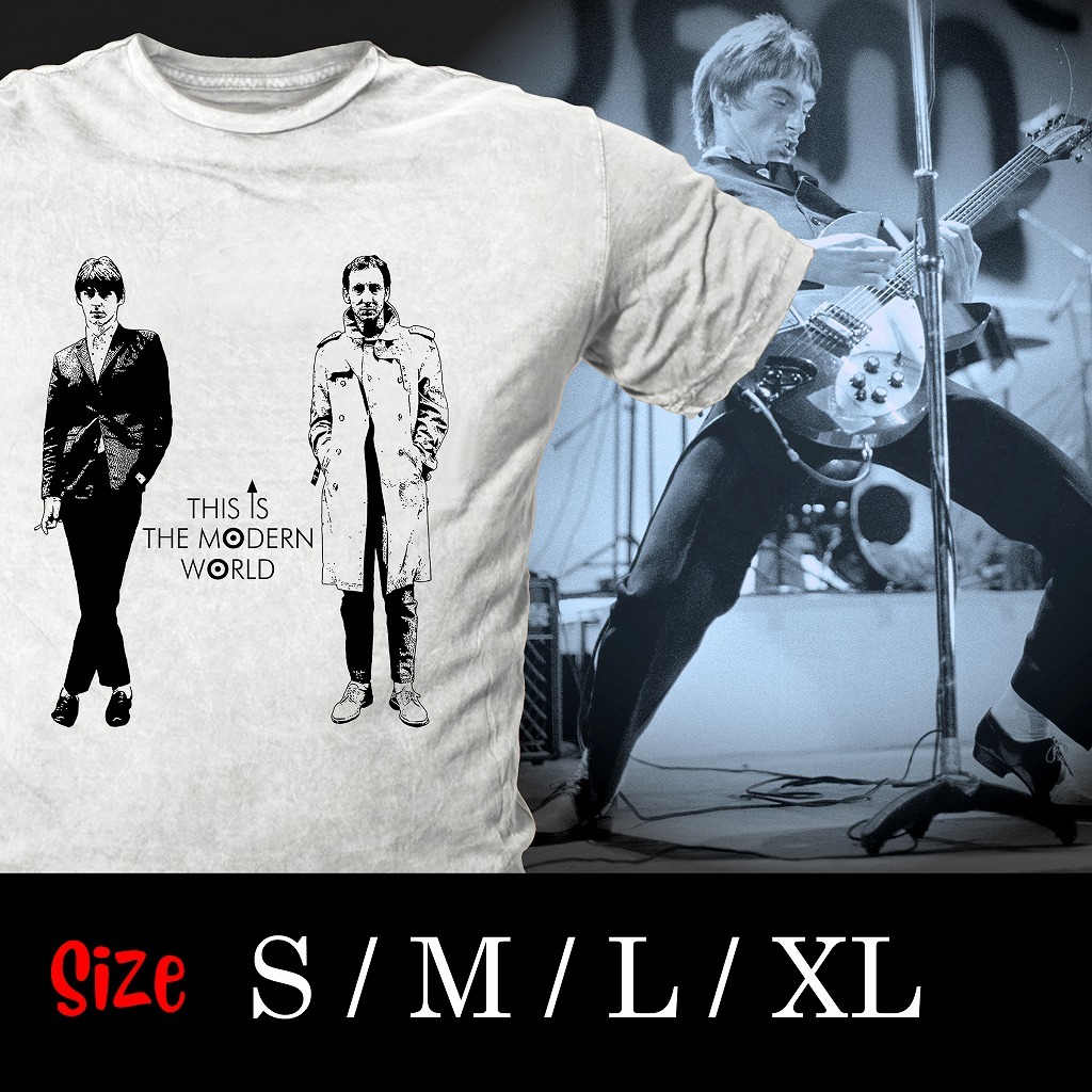 S～XL【新品・即決】The Who ポール・ウェラー Mods モッズ The Jam ロックtシャツ 映画tシャツ パロディ Punk バンドtシャツの画像1