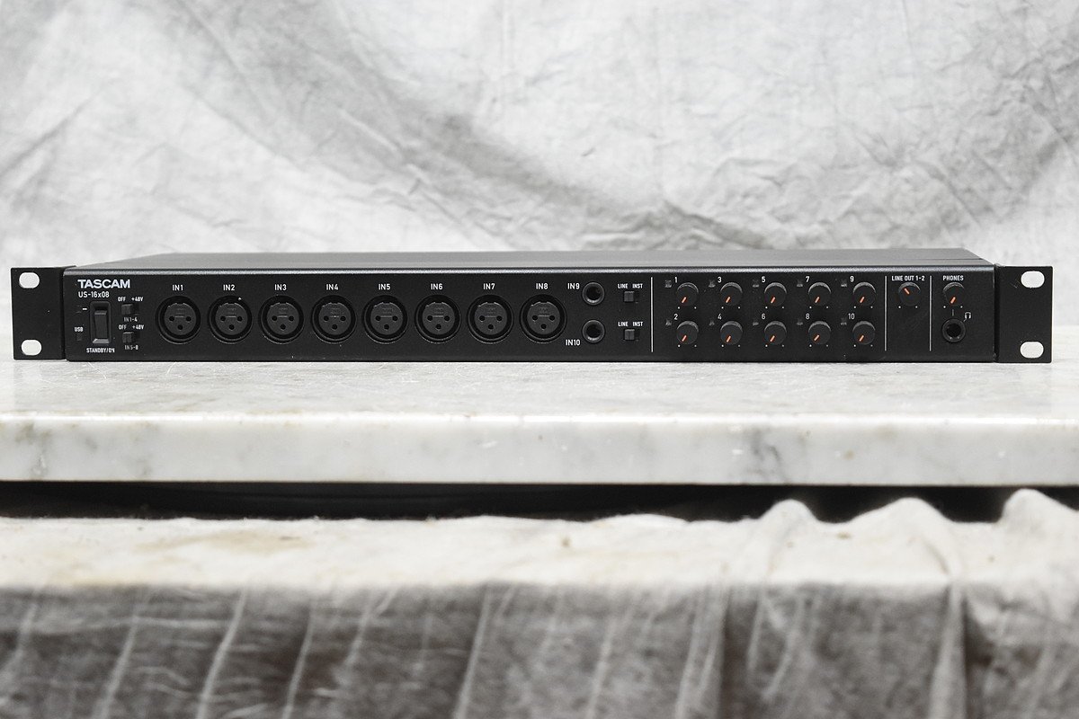 TASCAM タスカム オーディオMIDIインターフェース US-16x08(オーディオ