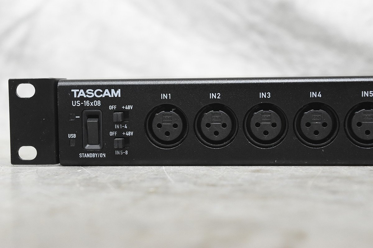 TASCAM タスカム オーディオMIDIインターフェース US-16x08(オーディオ