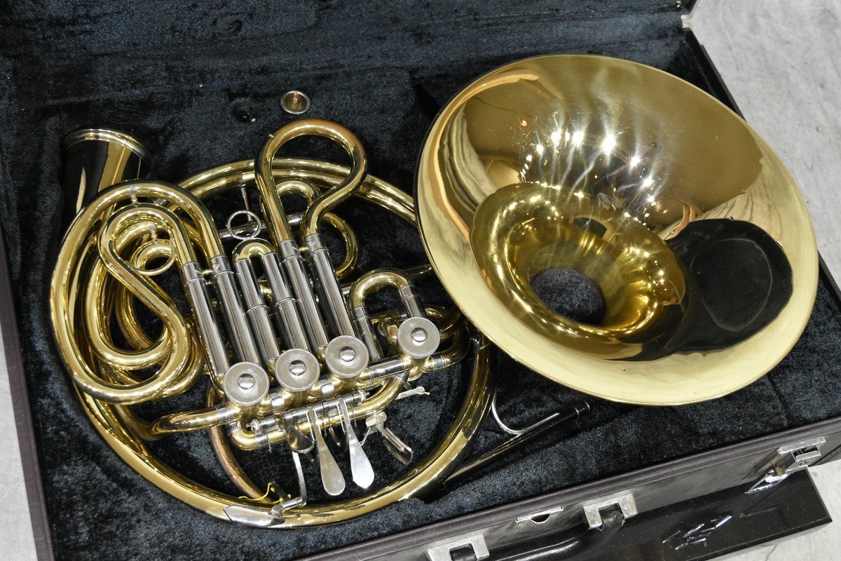 YAMAHA ヤマハ YHR664 フルダブルホルン ※ジャンク品-