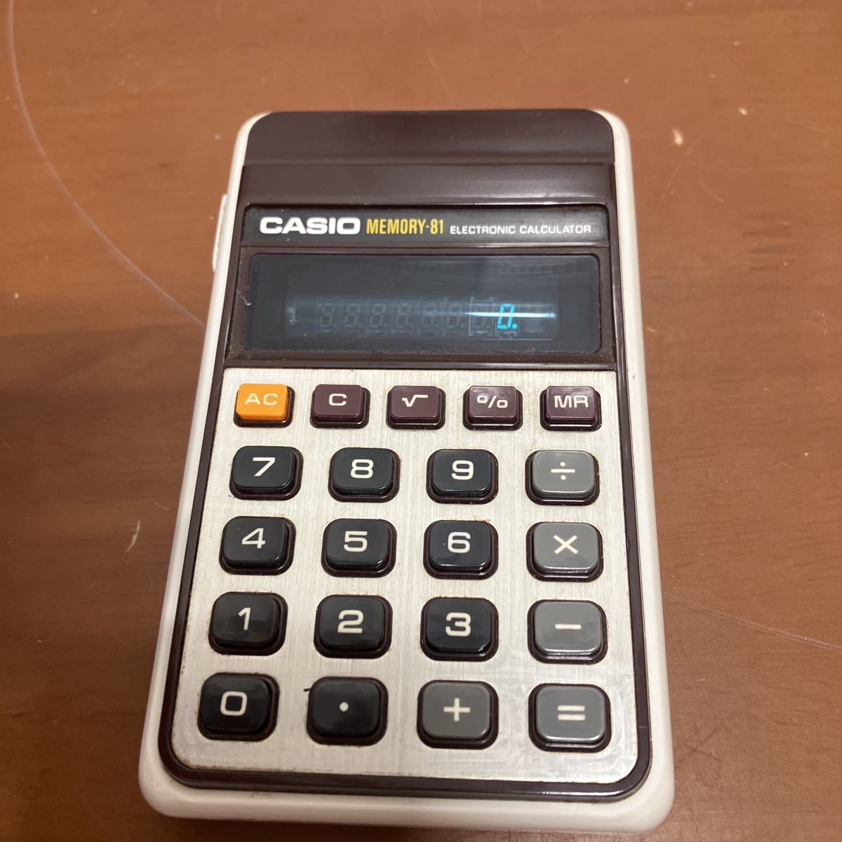 CASIO Showa Retro Casio calculator MEMORY-81