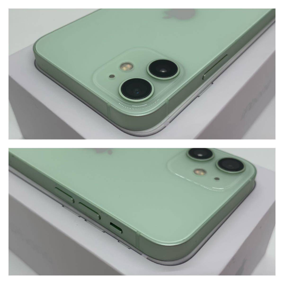 B美品】iPhone 12 mini グリーン 128GB SIMフリー 本体(27324