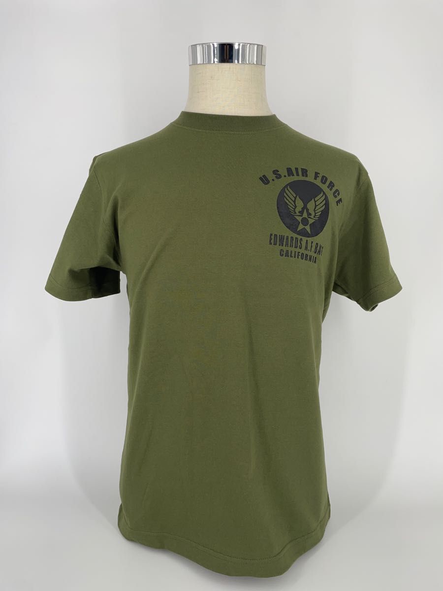 USAF 6.2オンス プレミアム Tシャツ　Mサイズ　グリーン