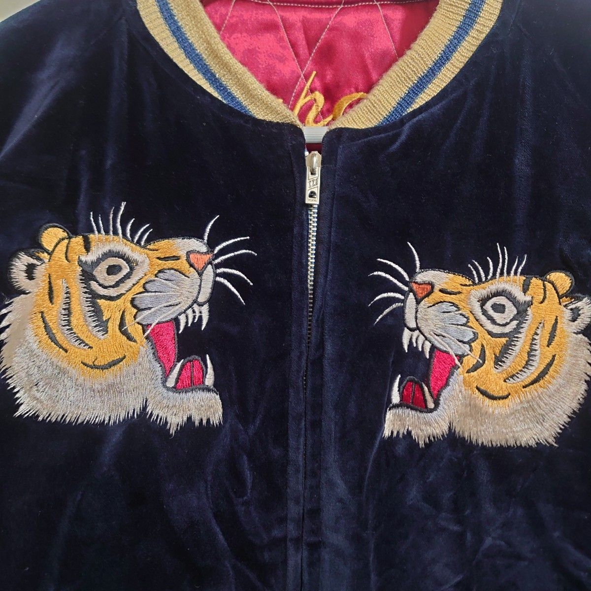 希少 超美品 テーラー東洋 別珍スカジャン size XL 鷹 鷲 龍 希少 超美品 テーラー東洋 別珍スカジャン size XL 鷹 鷲 龍