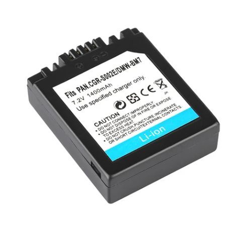  free shipping Panasonic DMW-BM7 CGA-S002 battery 1400mAh Lumix DMC-FZ2 Lumix DMC-FZ20 interchangeable goods 