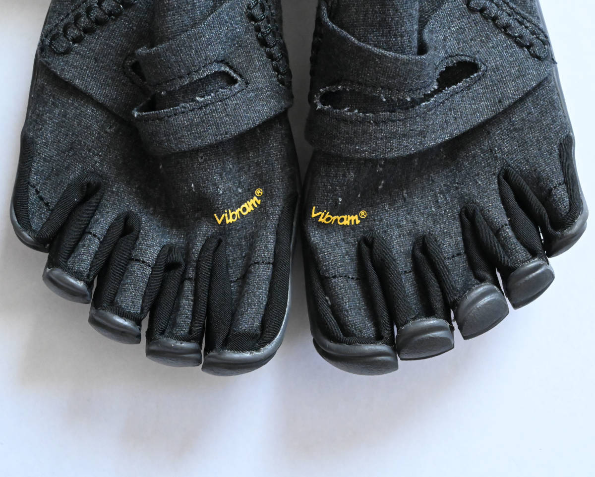  new goods 26cm M42 Vibram CVT Hemp 5 fingers shoes Vibram five finger z Bear foot casual 18M6201 26.5 27 black black 