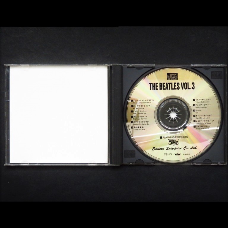 音楽CD ビートルズ 「ビートルズ THE BEATLES VOL.3」イースタンエンタープライズ CE-13 冒頭数分再生確認済 プリーズミスターポストマン他_画像5