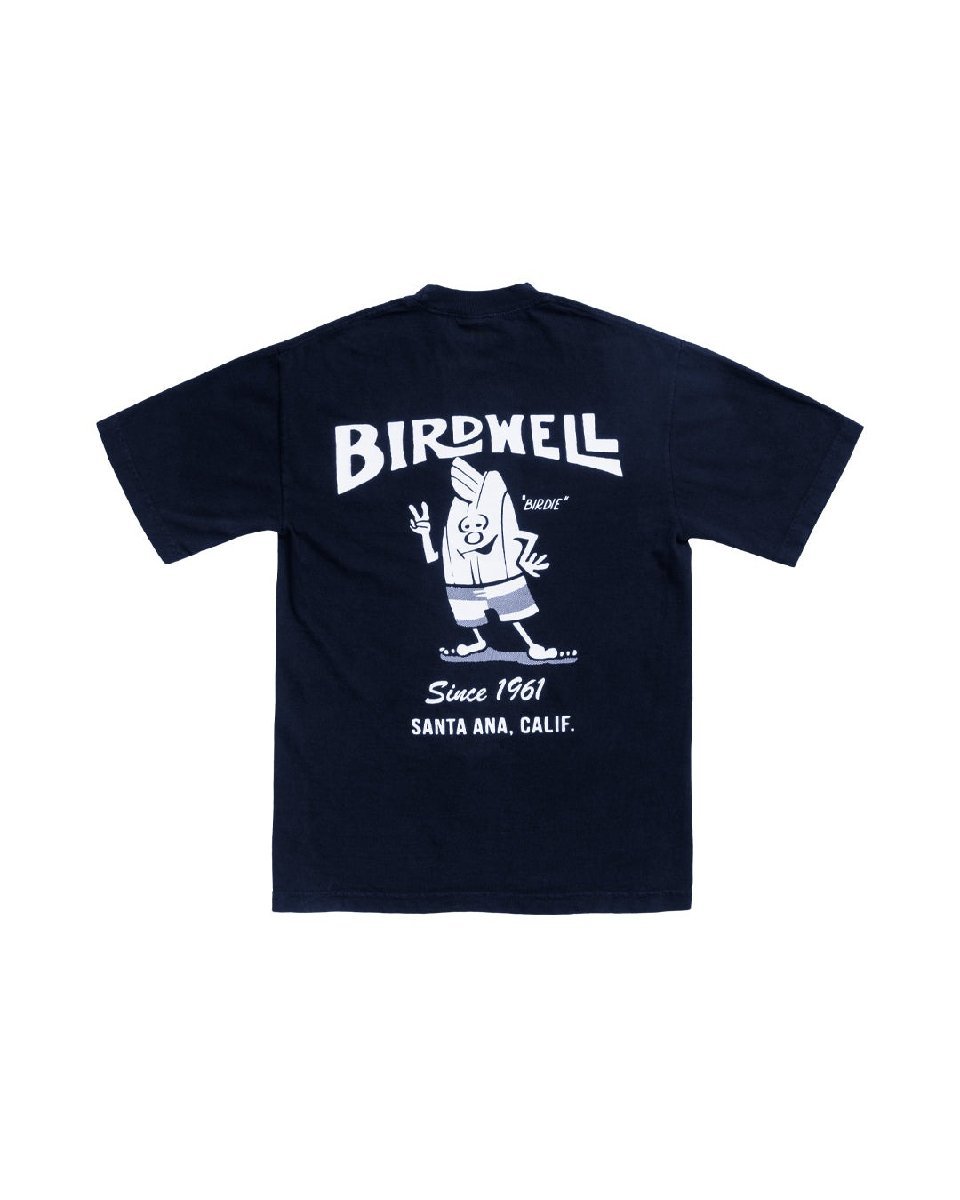 バードウェル Birdwell O.G.1961 Navy Tシャツ Sサイズ【新品】