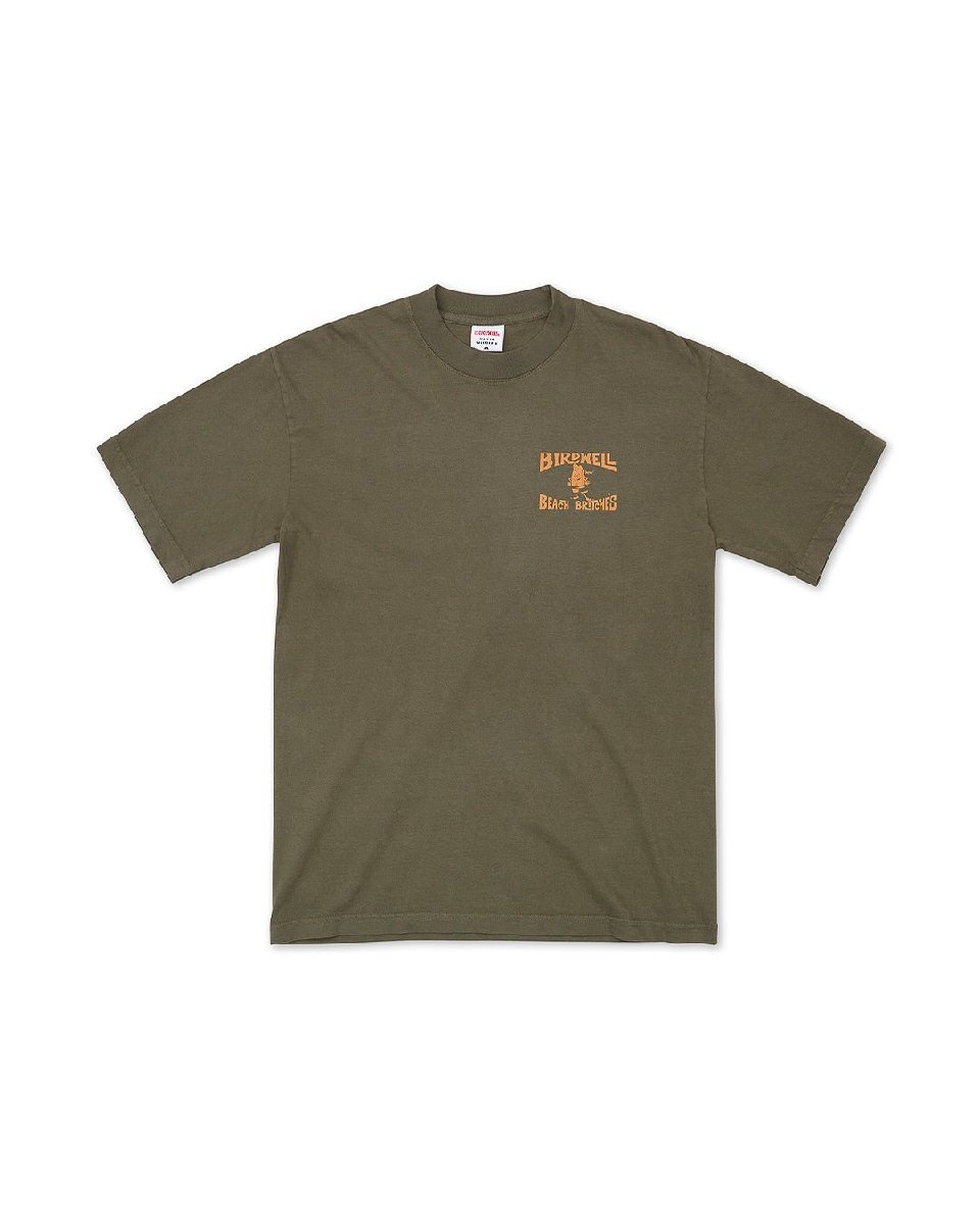 バードウェル Birdwell License Plate Army Green Tシャツ Mサイズ【新品】_画像2