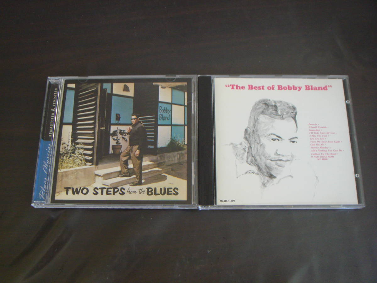 BOBBY　BLAND　輸CD2枚セット　TWO　STEPS　FROM　THE　BLUES　THE　BEST　OF_画像1