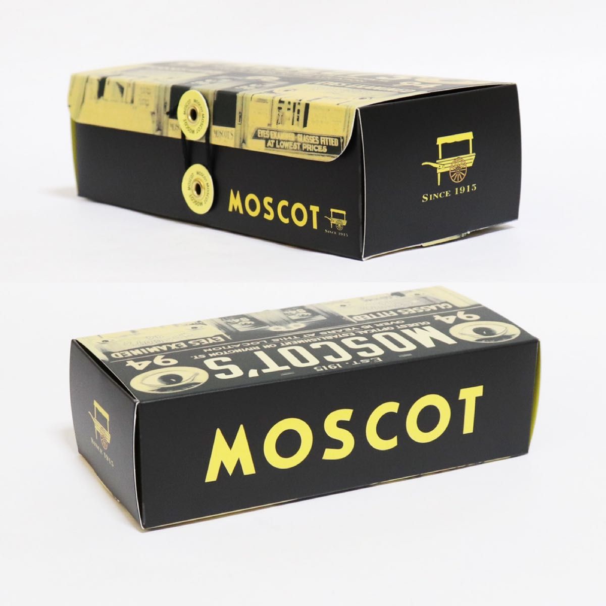 新品未使用☆ MOSCOT モスコット MILTZEN ミルゼン 鼻当て付き ボストン眼鏡 メガネ サングラス クリスタルクリア