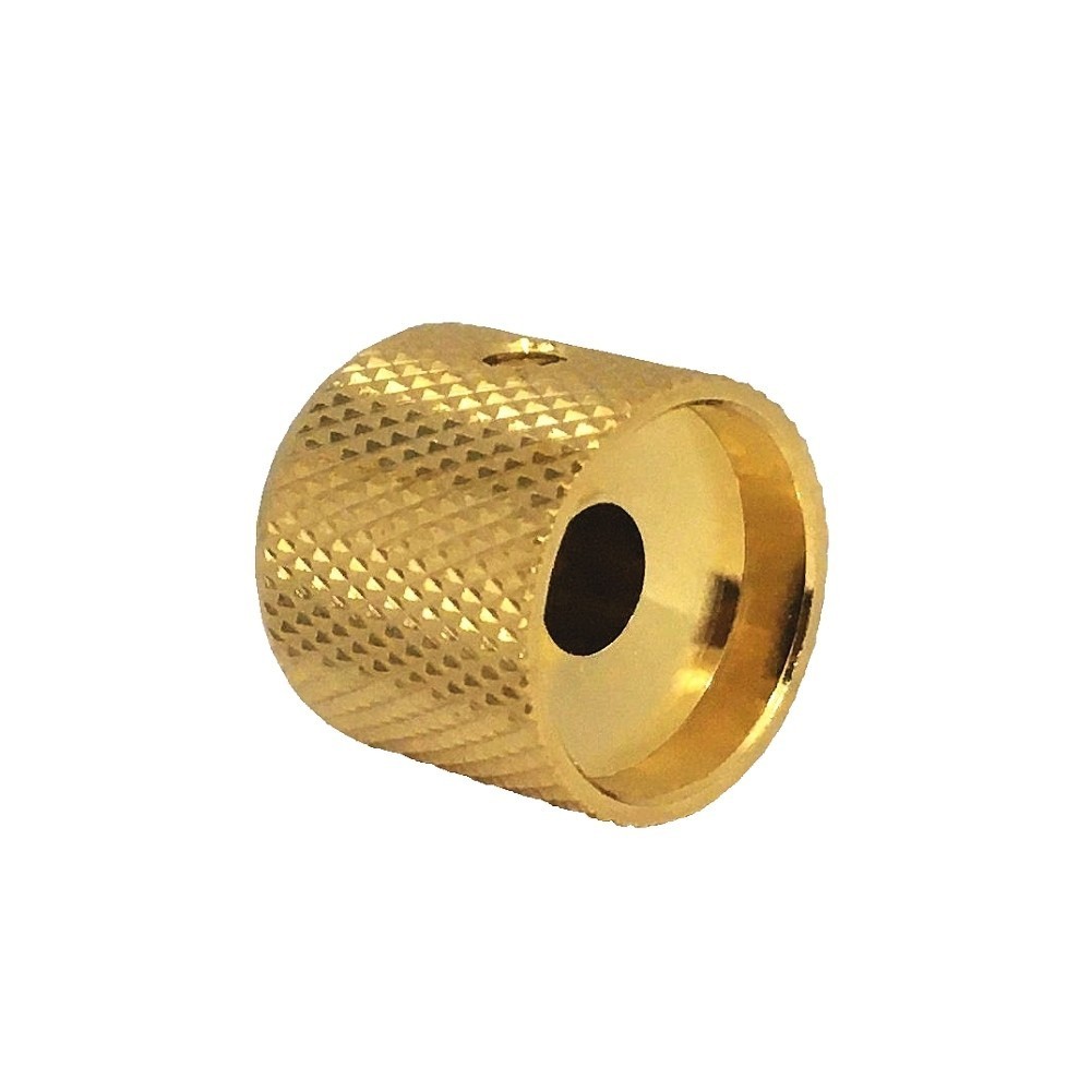 YJB PARTS dome top metal knob Gold ( made in Japan ) ( mail service correspondence )