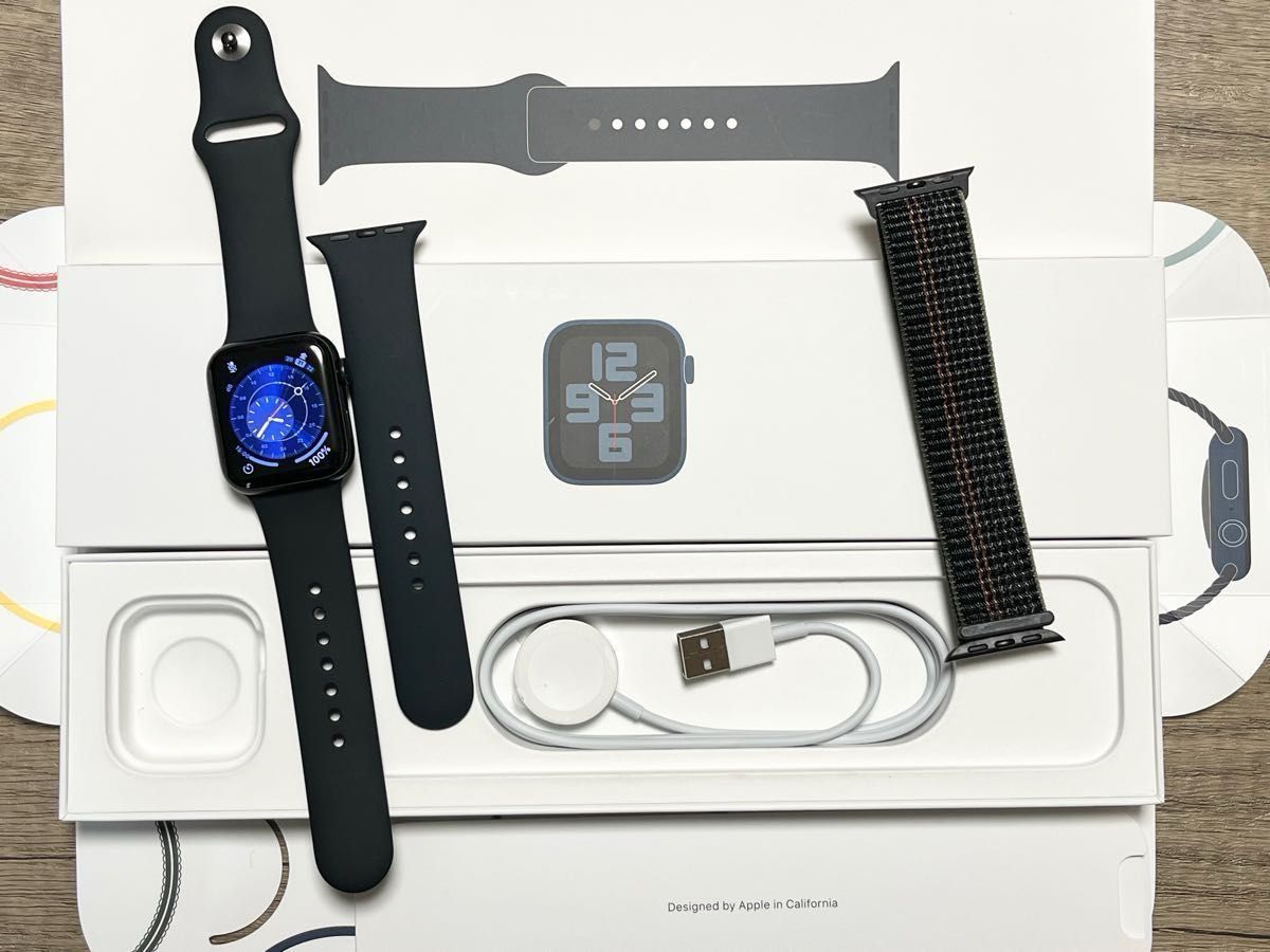 美品】Apple Watch SE(第2世代)GPSモデル 40mm ミッドナイト