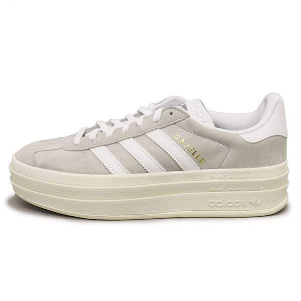 adidas ( Adidas ) HQ6893 GAZELLE BOLD Wgazeru ball do lady's sneakers gray two x foot wear white x core white AD233