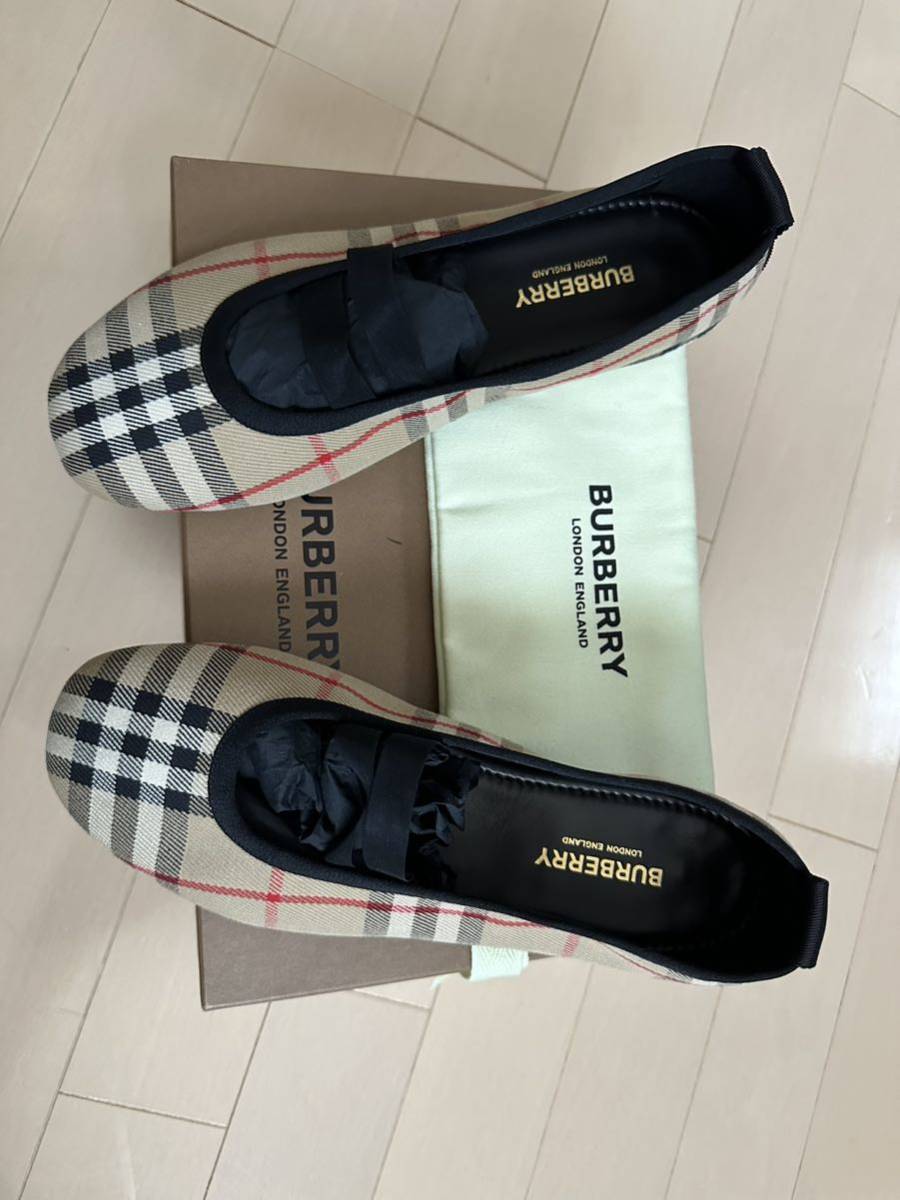 * новый товар *BURBERRYba Rely na обувь 37 Burberry 