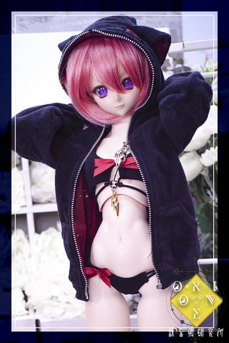 Orione 様製 DDサイズ THE MONK (ブラック) ドール用衣装 SD DD DDS