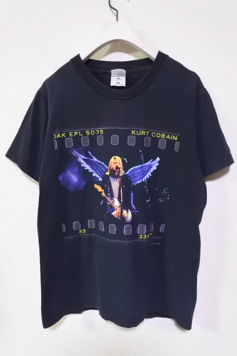 90's-00's NIRVANA KURT COBAIN Vintage Tee size S カートコバーン Tシャツ ビンテージ_画像1