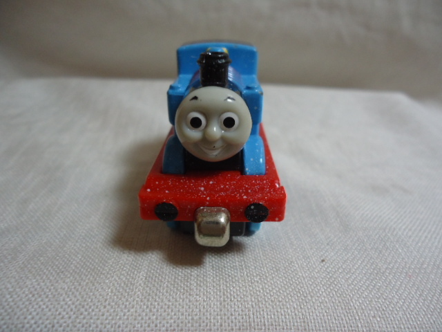 即決　ＵＳ　2002年製　きかんしゃ　トーマス　THOMAS　トーマス　機関車　クリスマス　ダイキャスト　ミニカー　7センチ　GULLANE社製_画像1