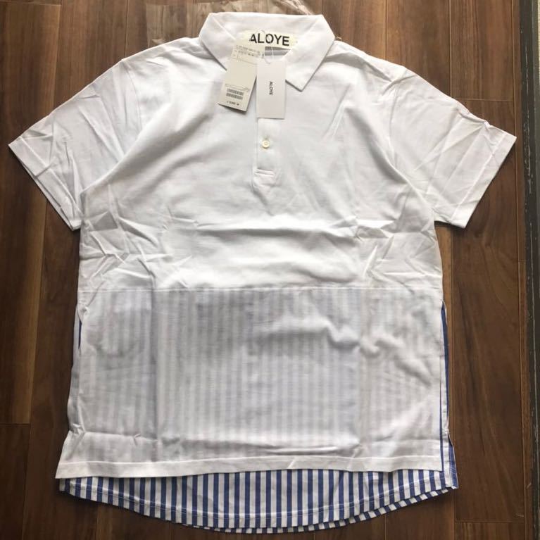 BEAMS T ALOYE / Shirt Fabrick Polo Shirt_画像4