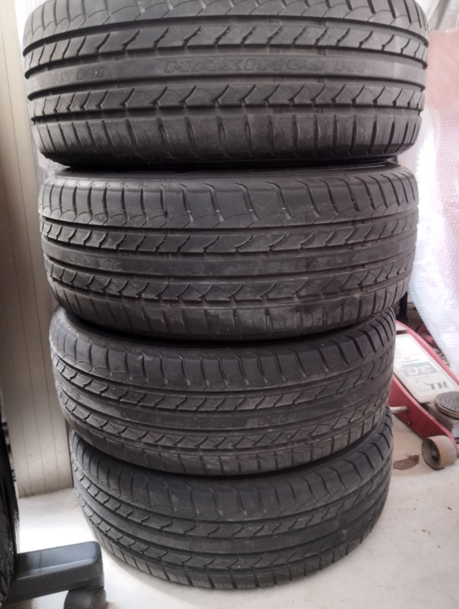 4本セット 練習用にどうでしょう？ AVANGRADE 5穴 114.3 215/45R17 225/45R17 7J+40 8J+45 MAXTREK MAXIMUS M1 残り溝多 ブリジストン_画像8