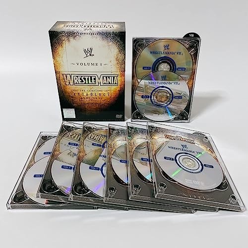 保障できる】 WWE レッスルマニア・アンソロジーBOX1 [DVD] (3000