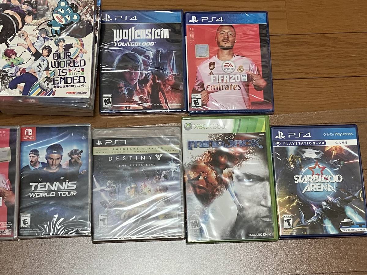 北米版ゲームソフト 49本まとめ売り PS4 XBOX PS3 Switch(PS4ソフト
