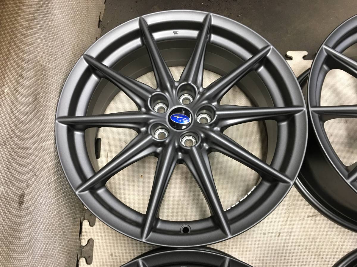 ZN8 GR86 BRZ ZD8用 PCD100 5穴 18インチホイールタイヤセット