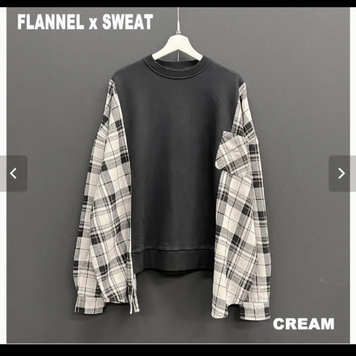 thee greatest botch FLANNEL×SWEAT 青 ジュノン-