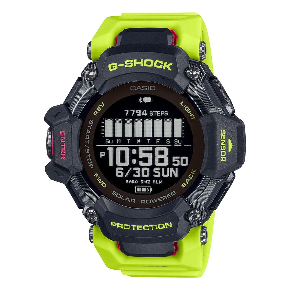 ☆★カシオ G-SHOCK【G-SQUAD】ソーラー充電 USB充電 GBD-H2000-1A9JR☆★