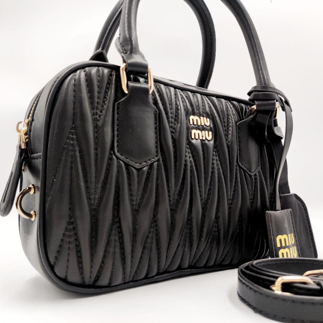 1円 現行品ミュウミュウ 953 miumiu ハンドバッグ ショルダーバッグ
