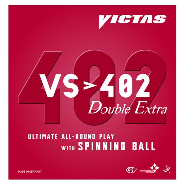 ヤマト卓球 VICTAS(ヴィクタス) 裏ソフトラバー VS＞402 ダブルエキストラ 020401 レッド 2