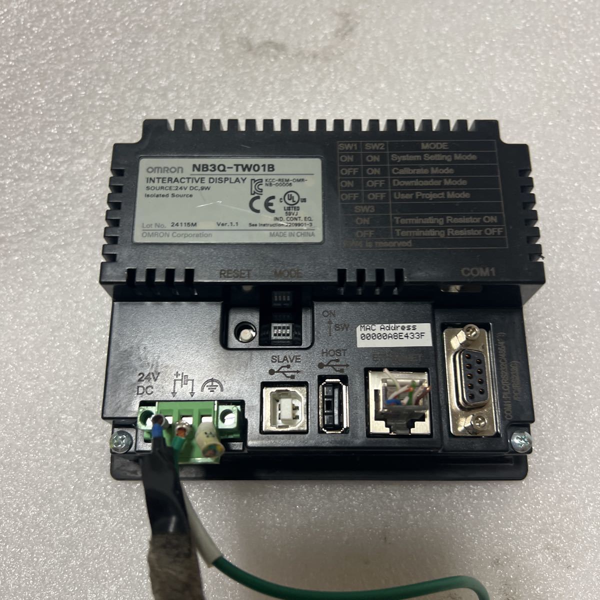 OMRON オムロン タッチパネル NB3Q-TW01B|Yahoo!フリマ(旧 OMRON オムロン タッチパネル NB3Q-TW01B|Yahoo!フリマ(旧