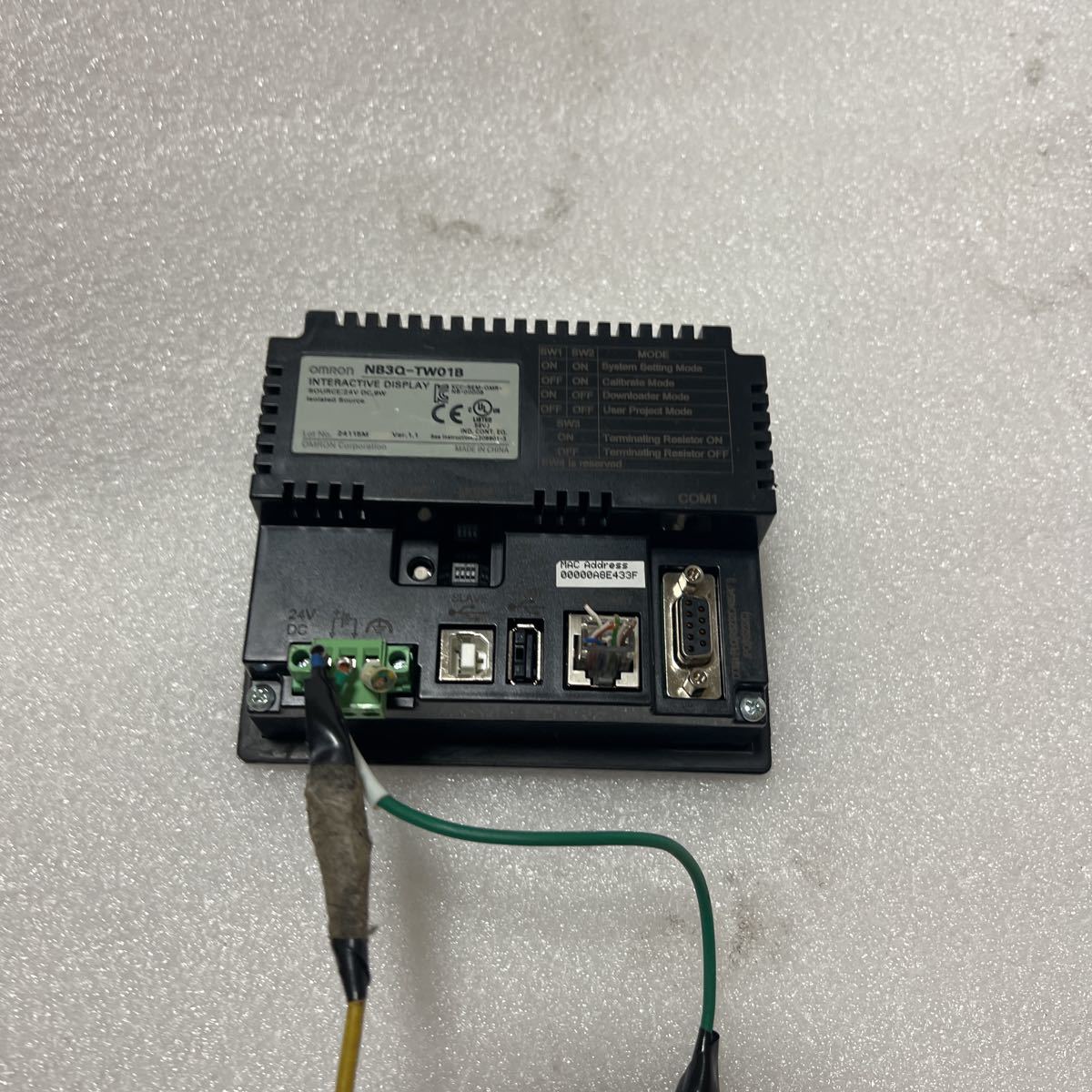 OMRON オムロン タッチパネル NB3Q-TW01B|Yahoo!フリマ(旧 OMRON オムロン タッチパネル NB3Q-TW01B|Yahoo!フリマ(旧
